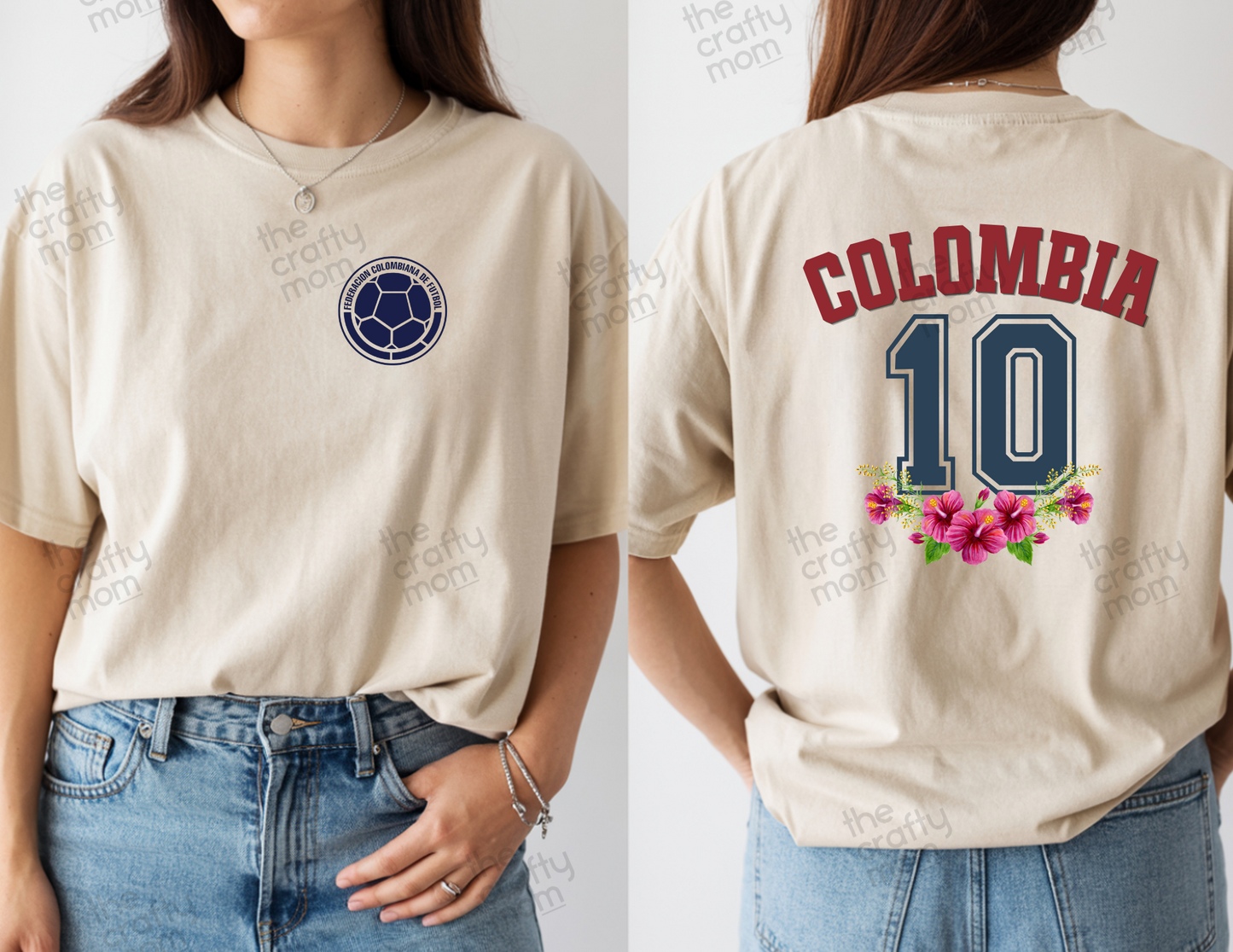 Personalized Colombia Soccer Shirt