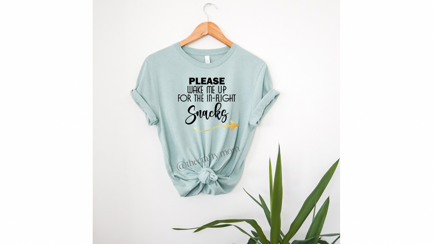 In flight snacks tee