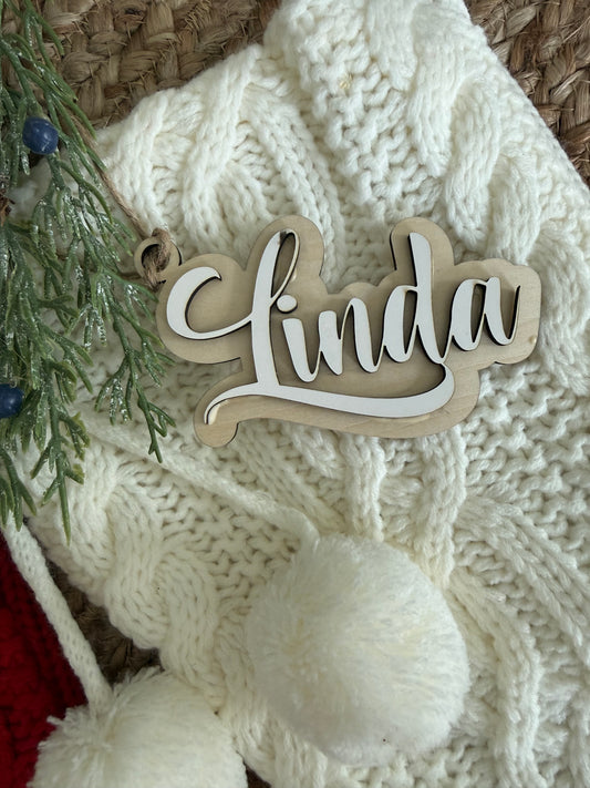 Christmas Stocking Tags