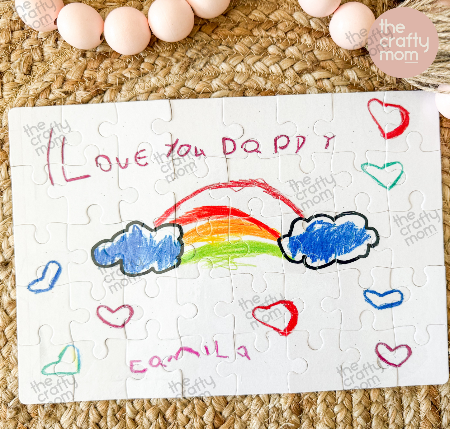 Custom Child's Drawing Puzzle