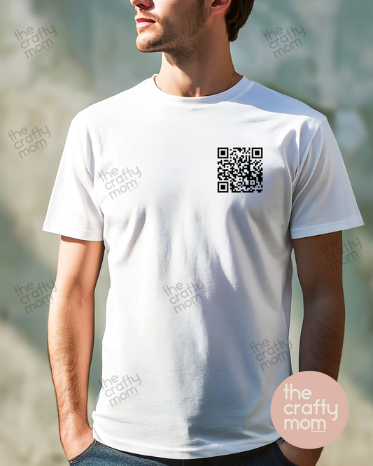 QR Code custom tee