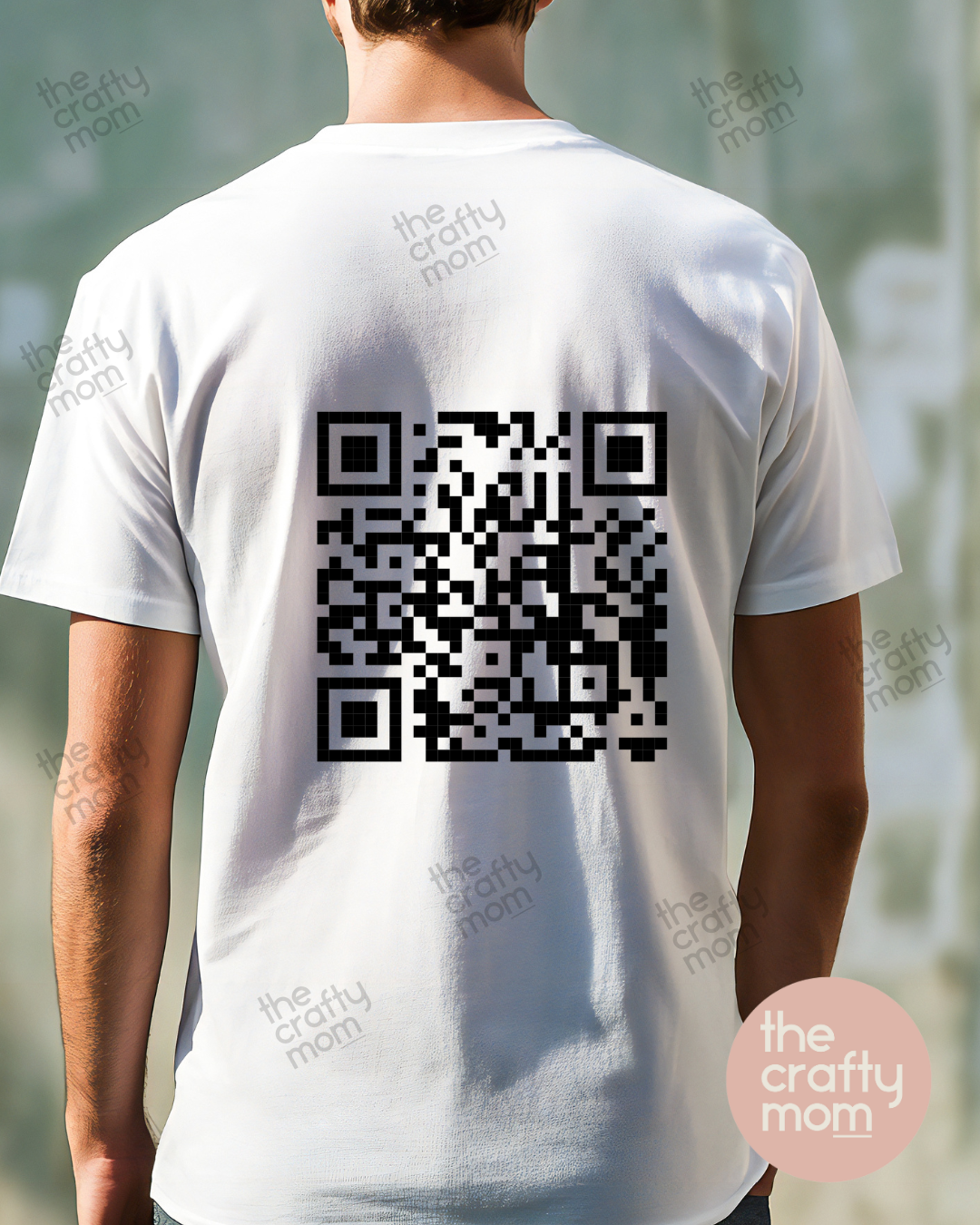 QR Code custom tee