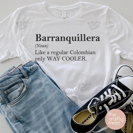 Barranquillera meaning tee