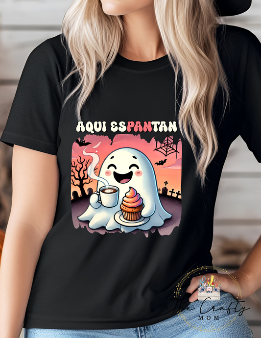 Aqui EsPANTan Black tee