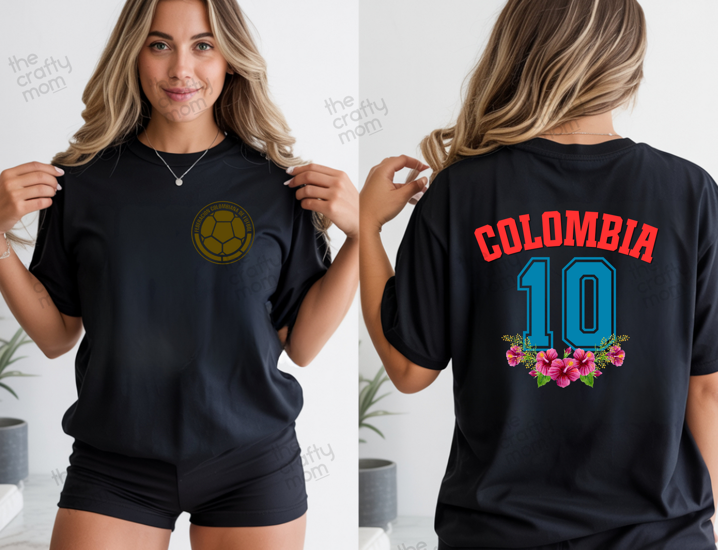 Personalized Colombia Soccer Shirt