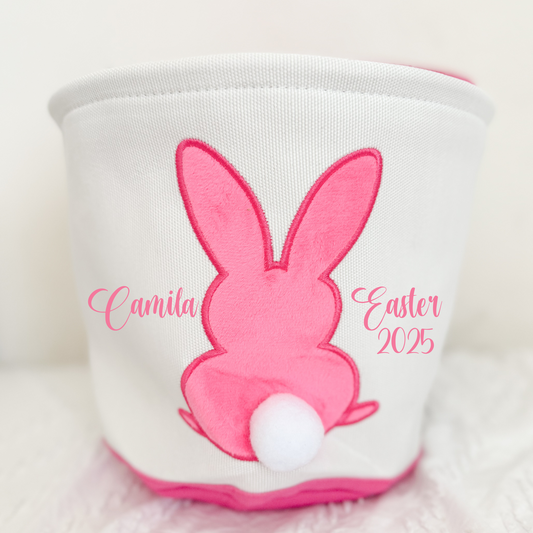 Personalized Easter Basket - 8" Tall x 10" Diameter