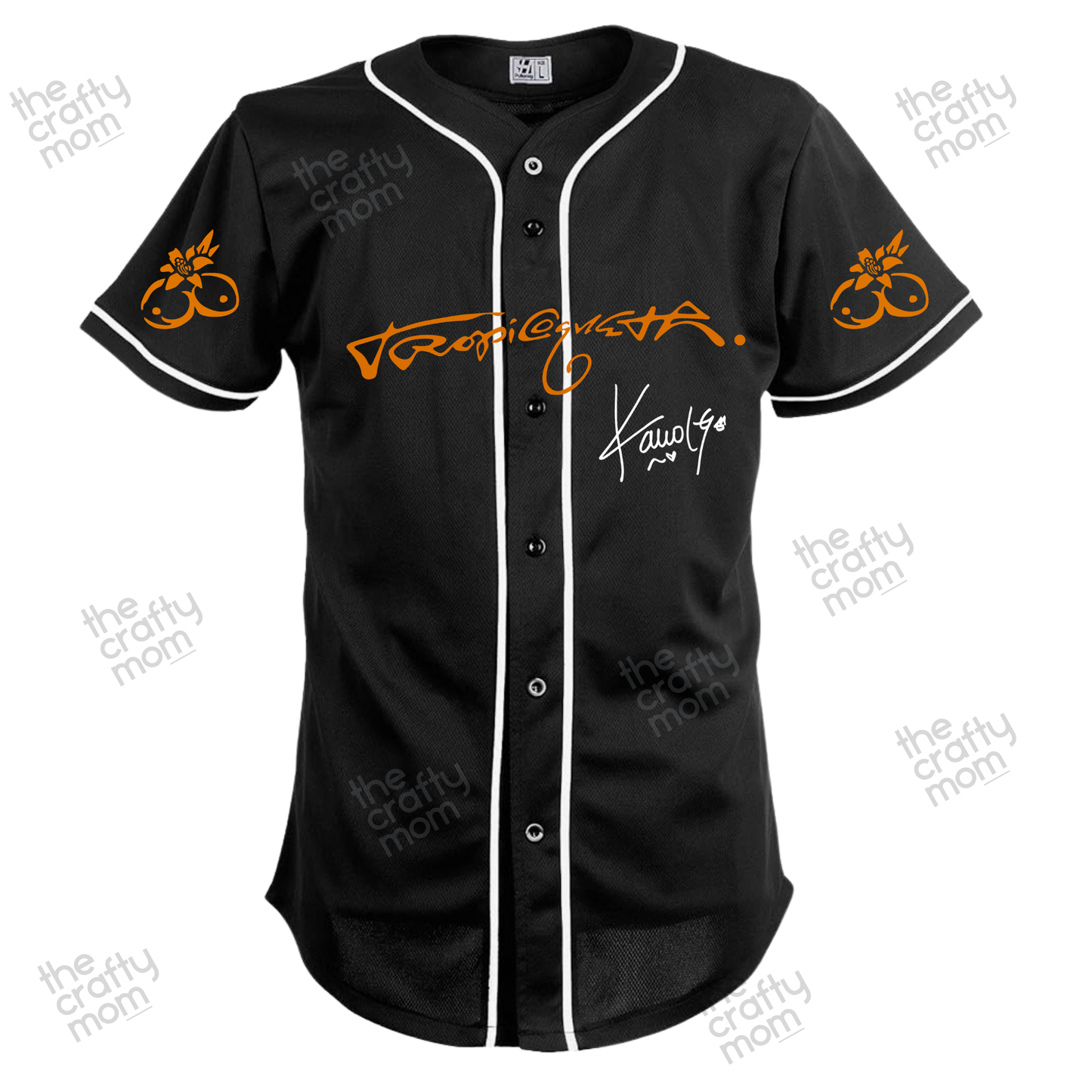 Karol G Inspired Baseball Jersey, Tropicoqueta Shirt, Viajando Por El Mundo tour Back Print, Latin Concert Outfit, Reggaeton Jersey