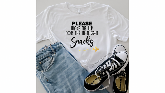 In flight snacks tee