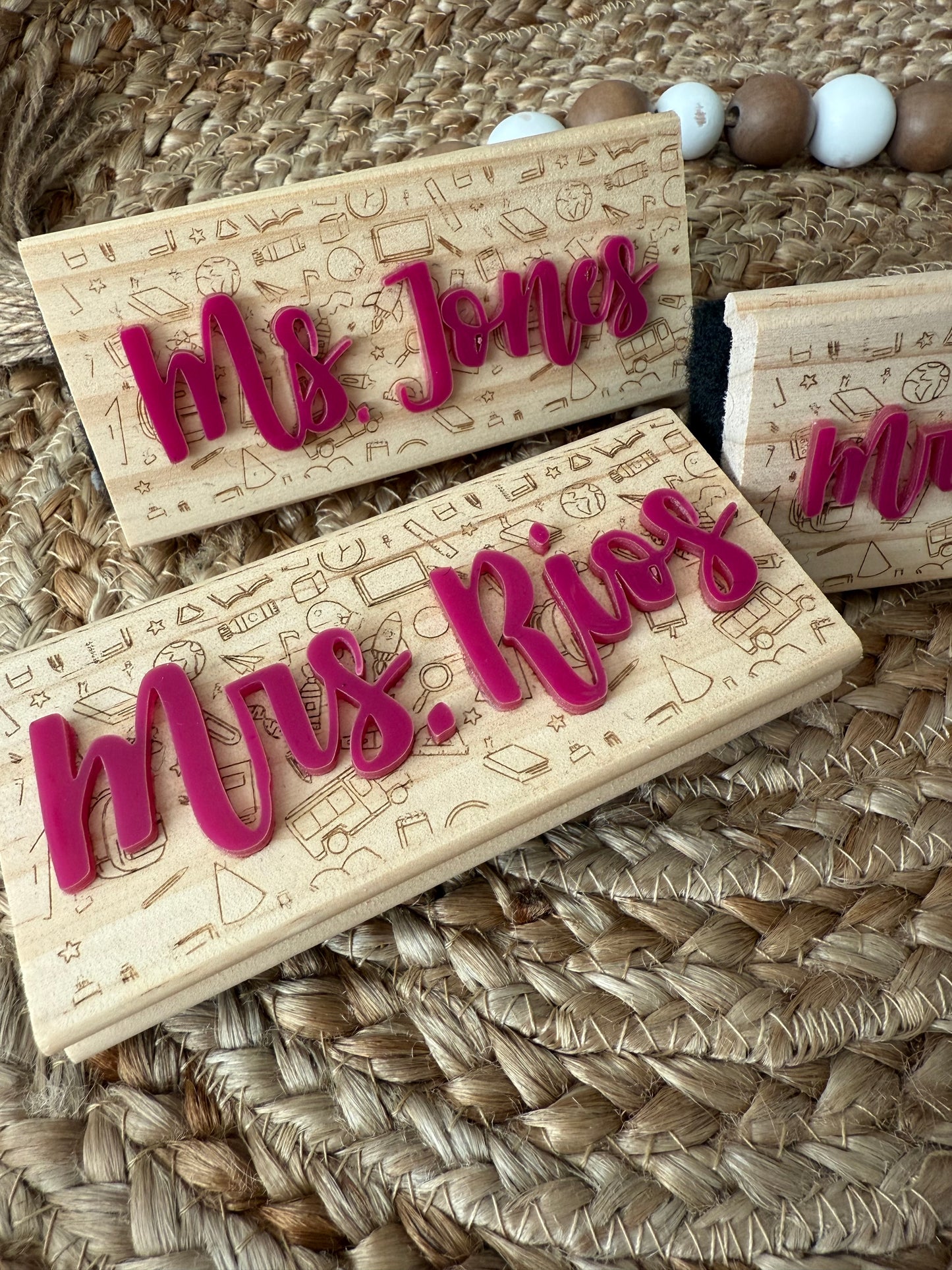 Teacher Eraser Personalized