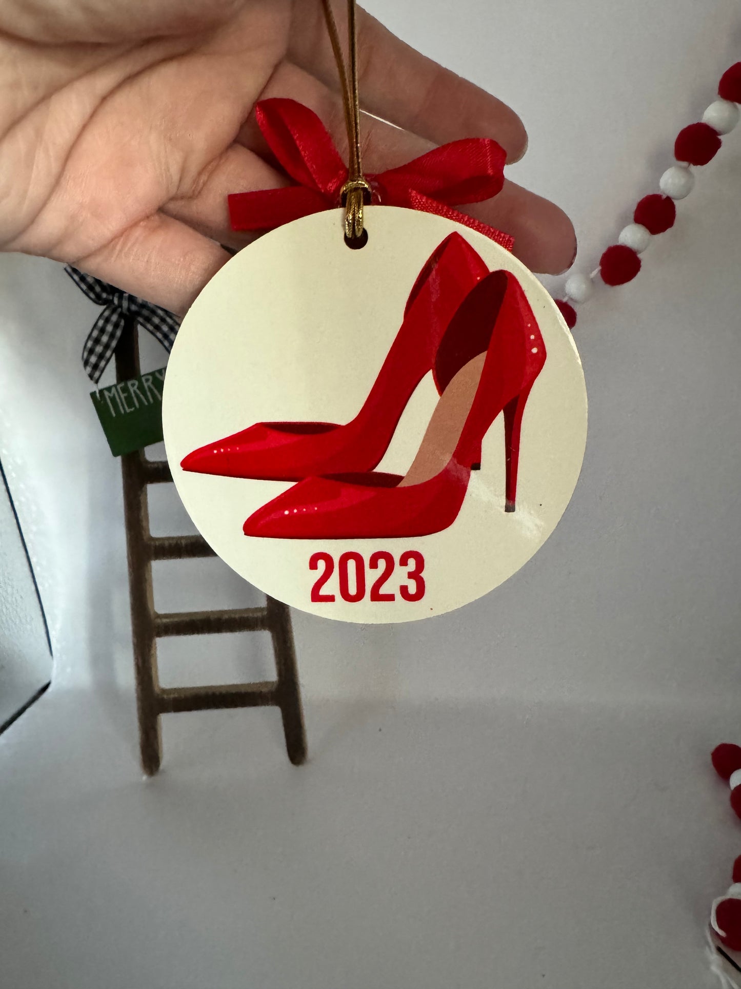 Custom flat ornament