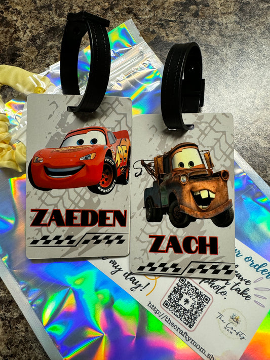 School or Luggage tags