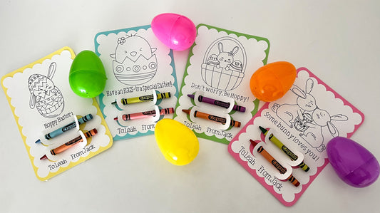 Easter Coloring Cards