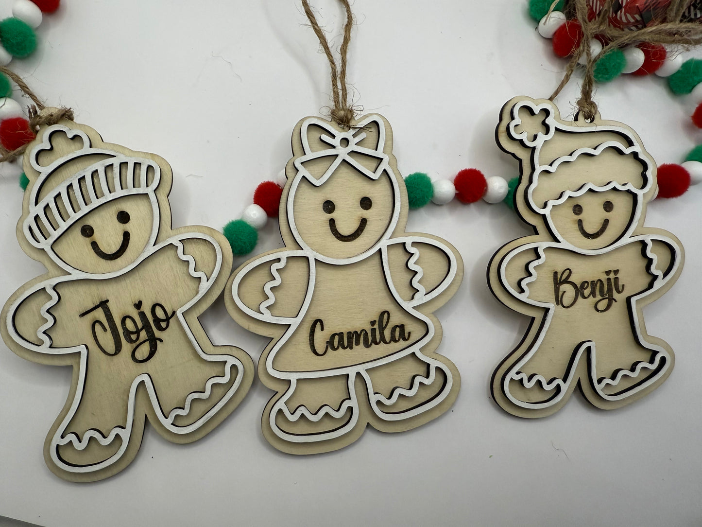 Personalized Gingerbread Ornament