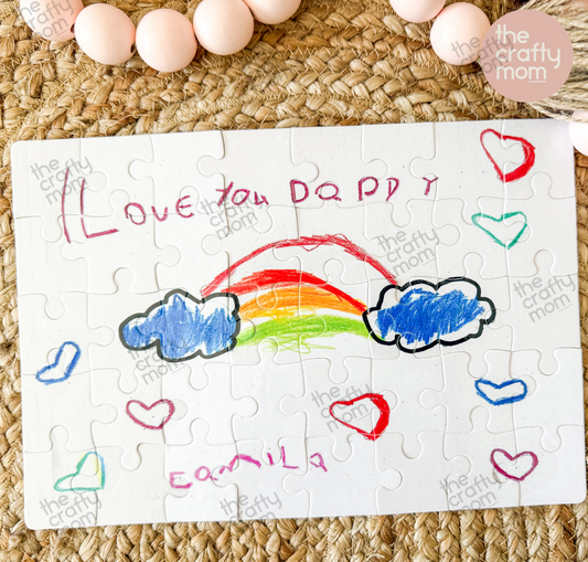 Custom Child's Drawing Puzzle