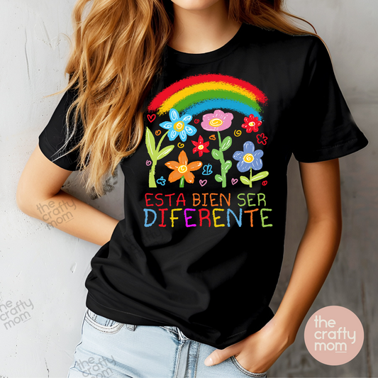 Esta bien ser diferente tee