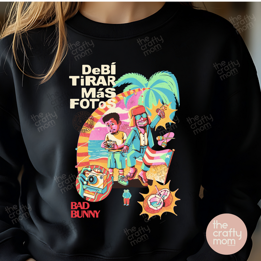 Debi tirar mas fotos cartoon Sweatshirt