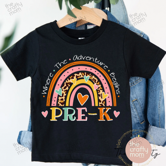Black Pre-K tee