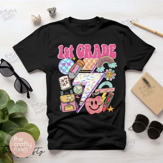 Personalized school grade tee
