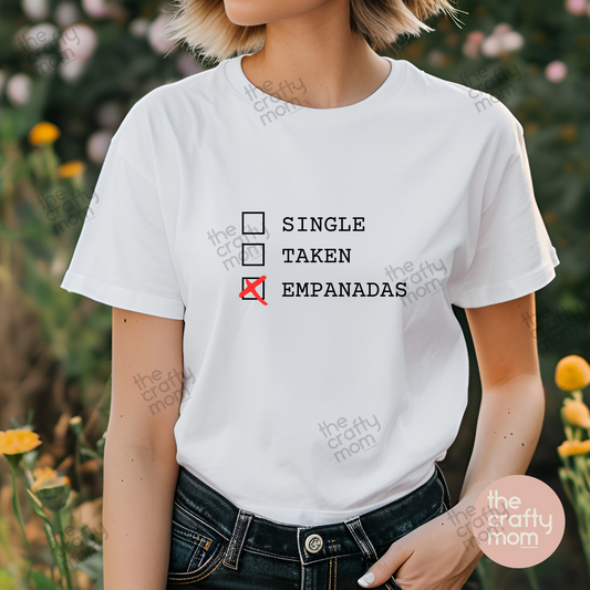Empanada Relationship status tee
